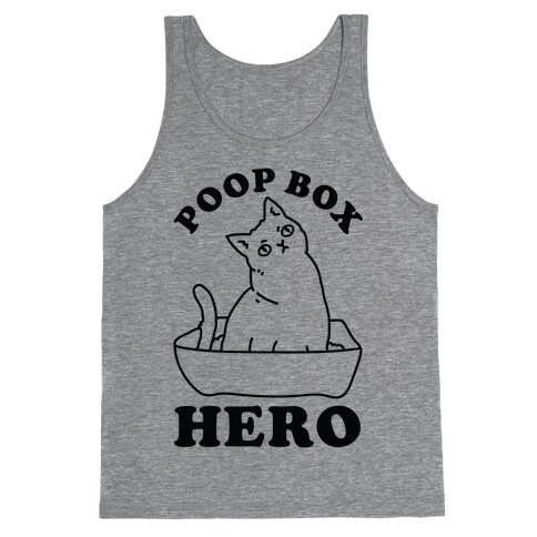 Poop Box Hero Tank Top