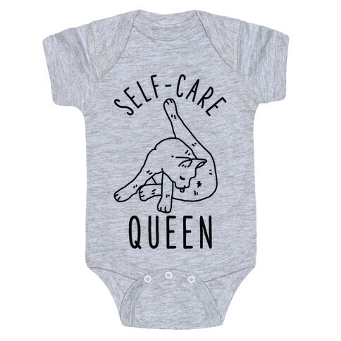 Self-Care Cat Baby One-Piece