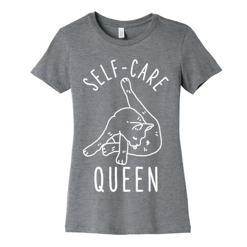 Self-Care Cat Womens T-Shirt