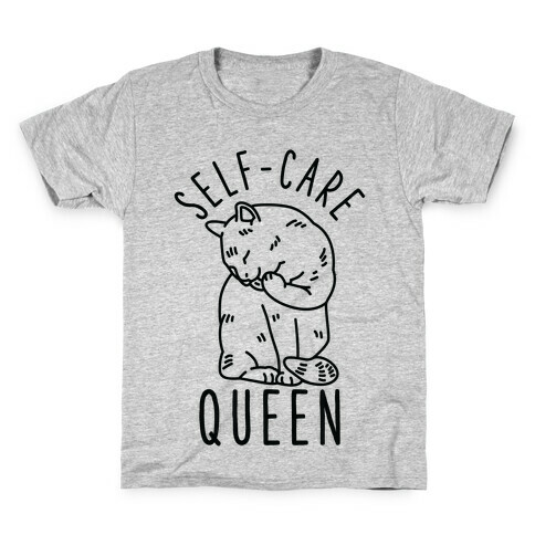 Self-Care Queen Kids T-Shirt