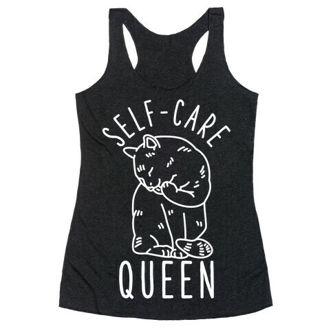 Self-Care Queen Racerback Tank Top