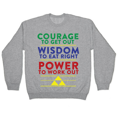 Triforce of Fitness Pullover