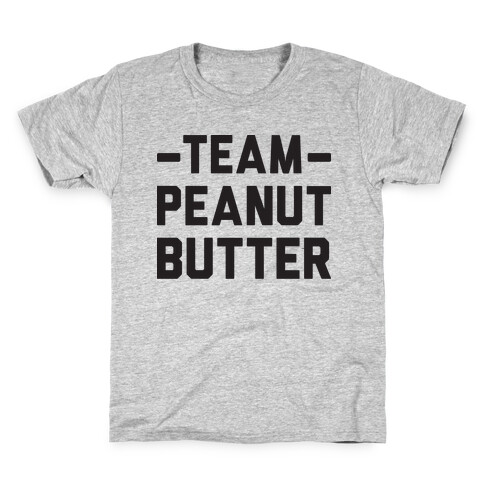 Team Peanut Butter Kids T-Shirt