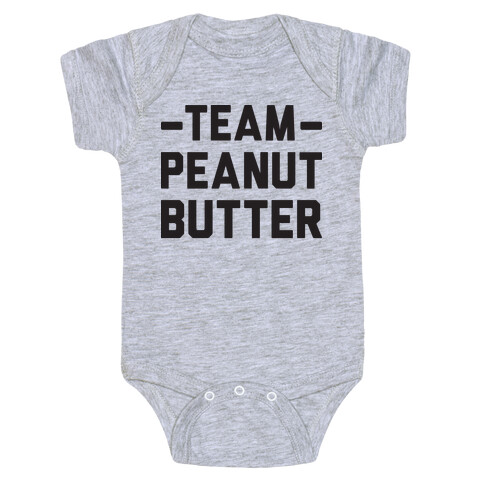 Team Peanut Butter Baby One-Piece