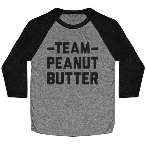 Team Peanut Butter Baseball Tee