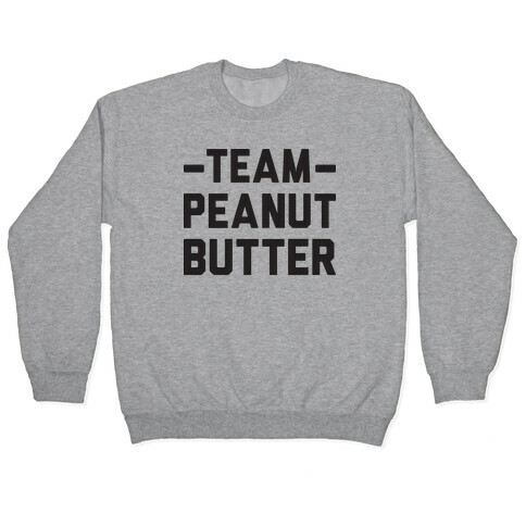 Team Peanut Butter Pullover