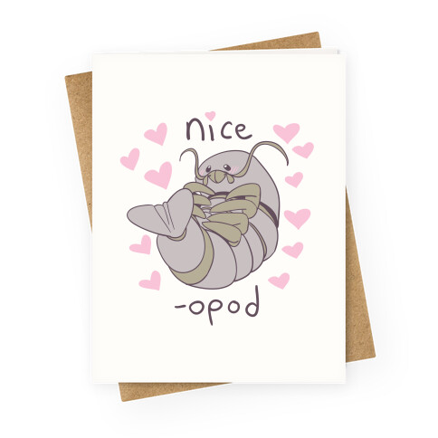 Nice-opod Greeting Card