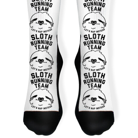 Sloth Running Team Sock