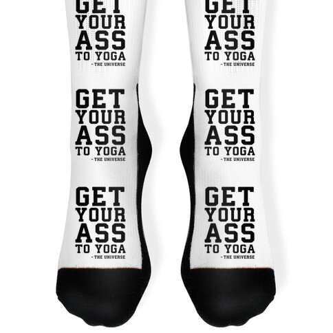 Get Your Ass To Yoga Sock