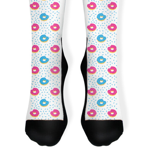 Donuts And Sprinkles Pattern Sock