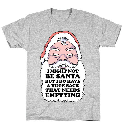 I Might Not Be Santa But I Do Have a Huge Sack That Needs Emptying T-Shirt