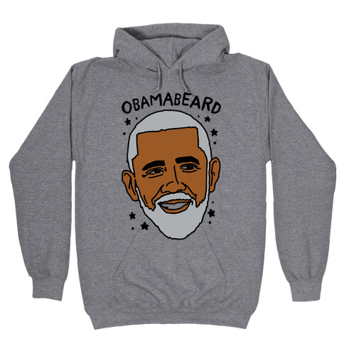 Obamabeard  Hooded Sweatshirt