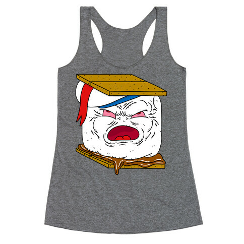 Stay Puft Smore Head Racerback Tank Top