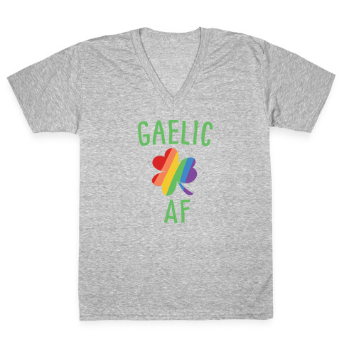 Gaelic AF V-Neck Tee Shirt