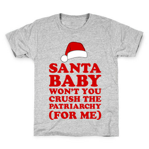 Santa Baby Kids T-Shirt