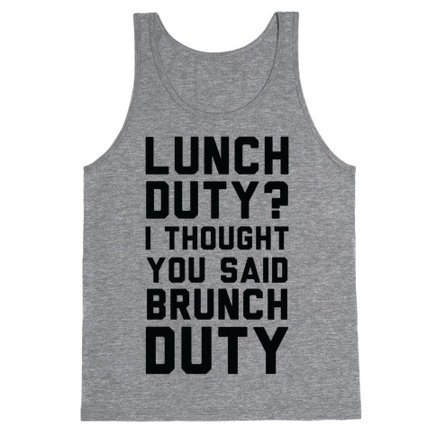 Brunch Duty Tank Top