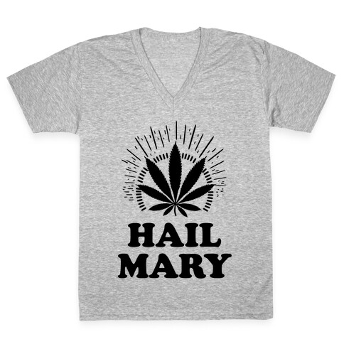 Hail Mary V-Neck Tee Shirt