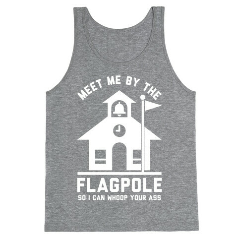 Meet Me By The Flagpole Tank Top