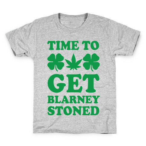 Time To Get Blarney Stoned Kids T-Shirt