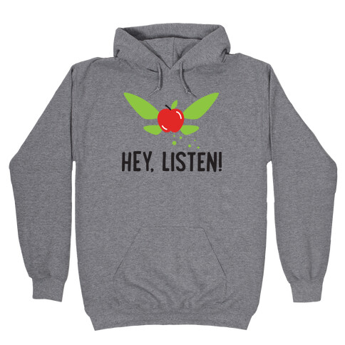 Hey, Listen! Teacher Navi Hooded Sweatshirt