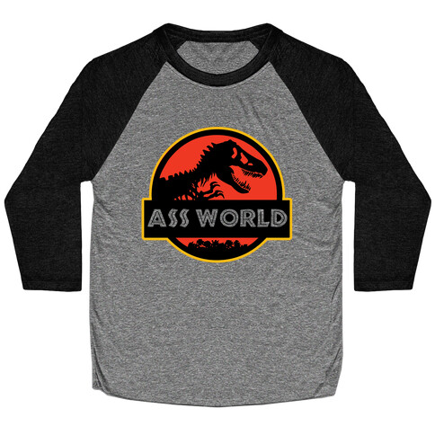 Ass world Baseball Tee