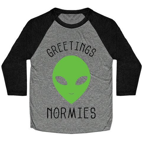 Greetings Normies Baseball Tee