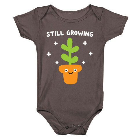 Still Growing Plant Baby One-Piece