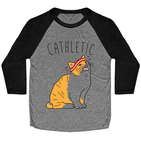 Cathletic Baseball Tee