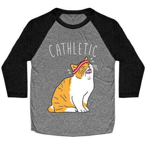 Cathletic Baseball Tee