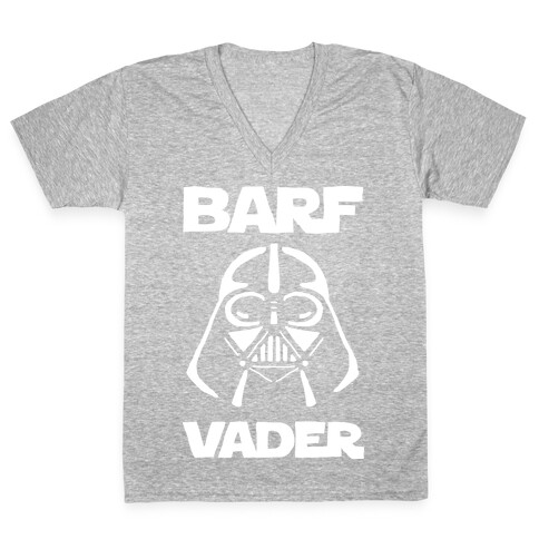 Barf Vader V-Neck Tee Shirt