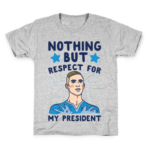 Nothing But Respect For My President Adam Rippon Parody Kids T-Shirt