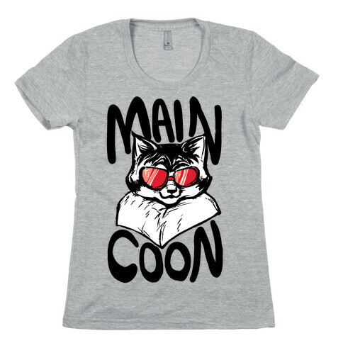 Main Coon Womens T-Shirt