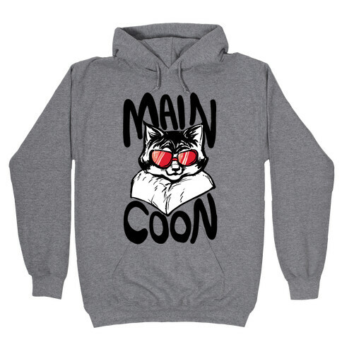 Main Coon Hooded Sweatshirt