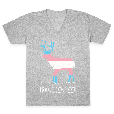 Transgendeer V-Neck Tee Shirt