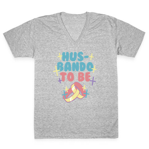 Husbando To Be (1 of 2 pair) V-Neck Tee Shirt