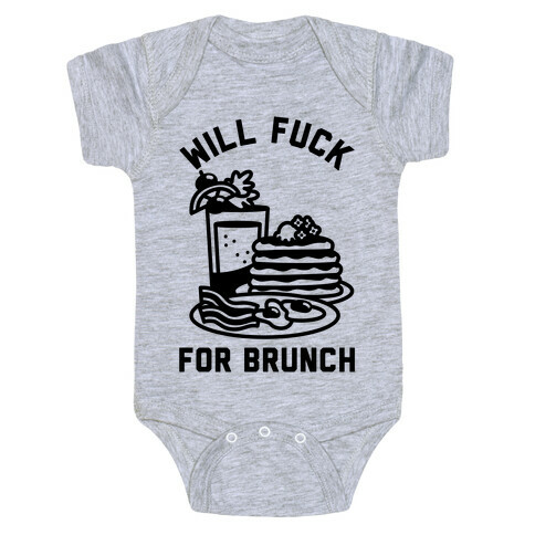 Will F*** For Brunch Baby One-Piece