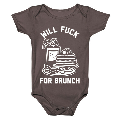 Will F*** For Brunch Baby One-Piece
