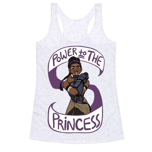 Power to the Princess Racerback Tank Top