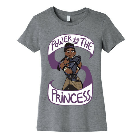 Power to the Princess Womens T-Shirt