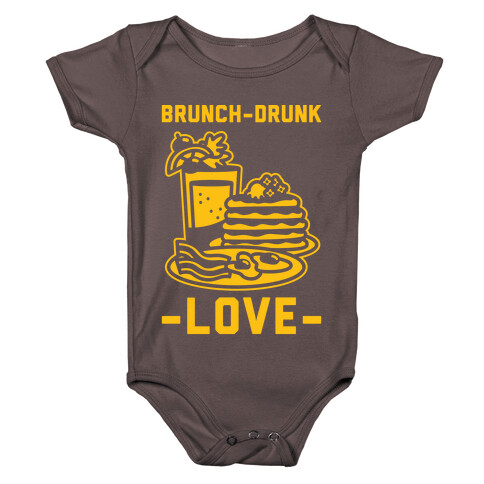 Brunch-Drunk Love Baby One-Piece