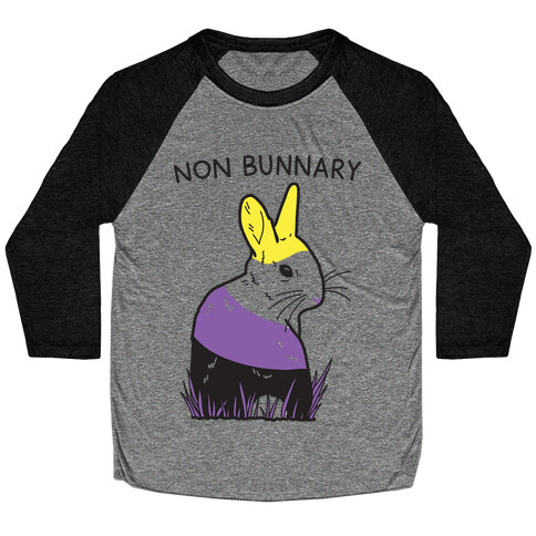 Non-Bunnary Baseball Tee