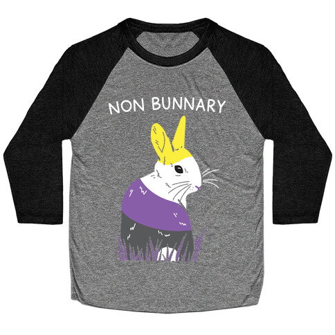 Non Bunnary Baseball Tee