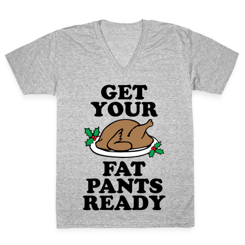 Fat Pants V-Neck Tee Shirt