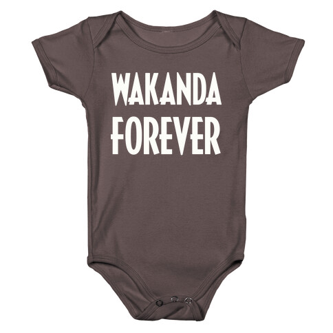 Wakanda Forever Baby One-Piece