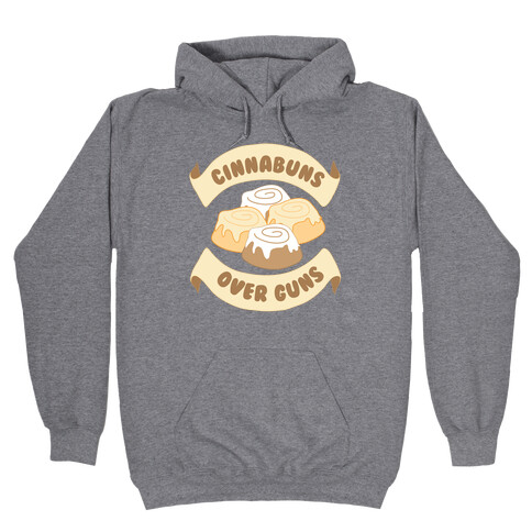 Cinnabuns Over Guns Hooded Sweatshirt