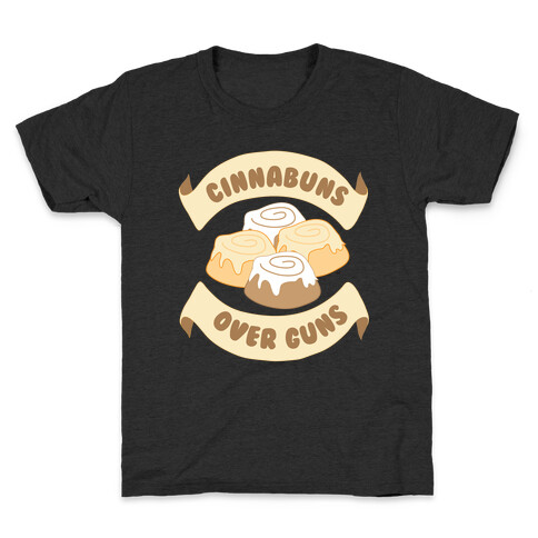 Cinnabuns Over Guns Kids T-Shirt