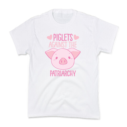 Piglets Against the Patriarchy  Kids T-Shirt