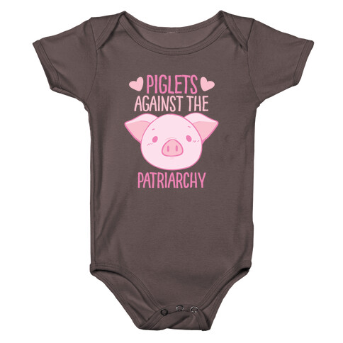 Piglets Against the Patriarchy  Baby One-Piece