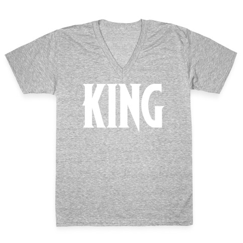 King Parody V-Neck Tee Shirt