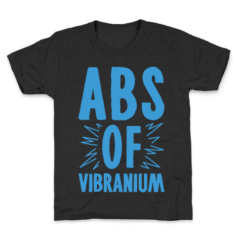 Abs Of Vibranium Parody Kids T-Shirt